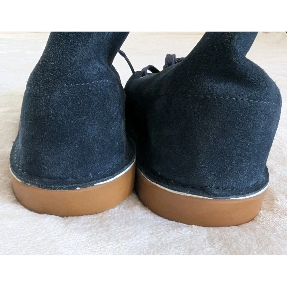 American Eagle Navy Blue Suede Men's Chukka‎ Boots Sz 11